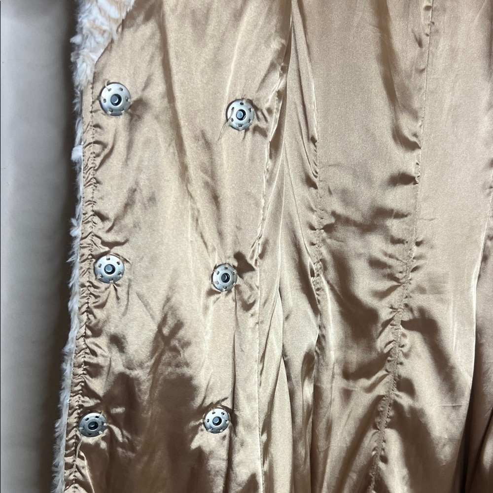 Free People Cream and Tan Teddy Jacket - Picture 6 of 6